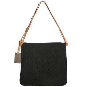 Celine Black Suede C Macadam Twin Handbag MC00/1 XX08146